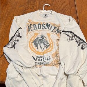Aerosmith oversized graphic sweatshirt by Goodie